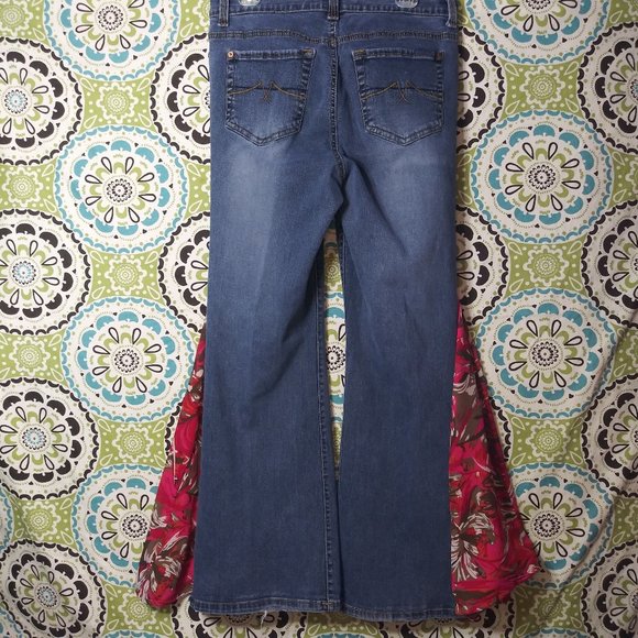 1937 Jeaniemade Size 14W (12) Jean Star Bell-Bottoms - Picture 2 of 3